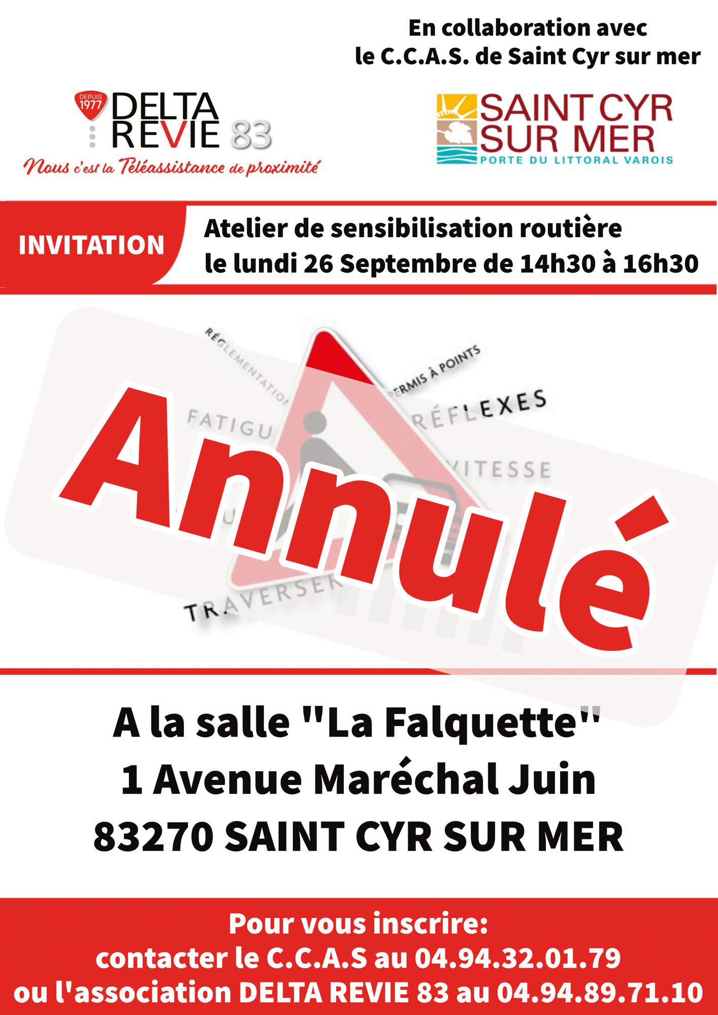Atelier de sensibilation routière Toulon
