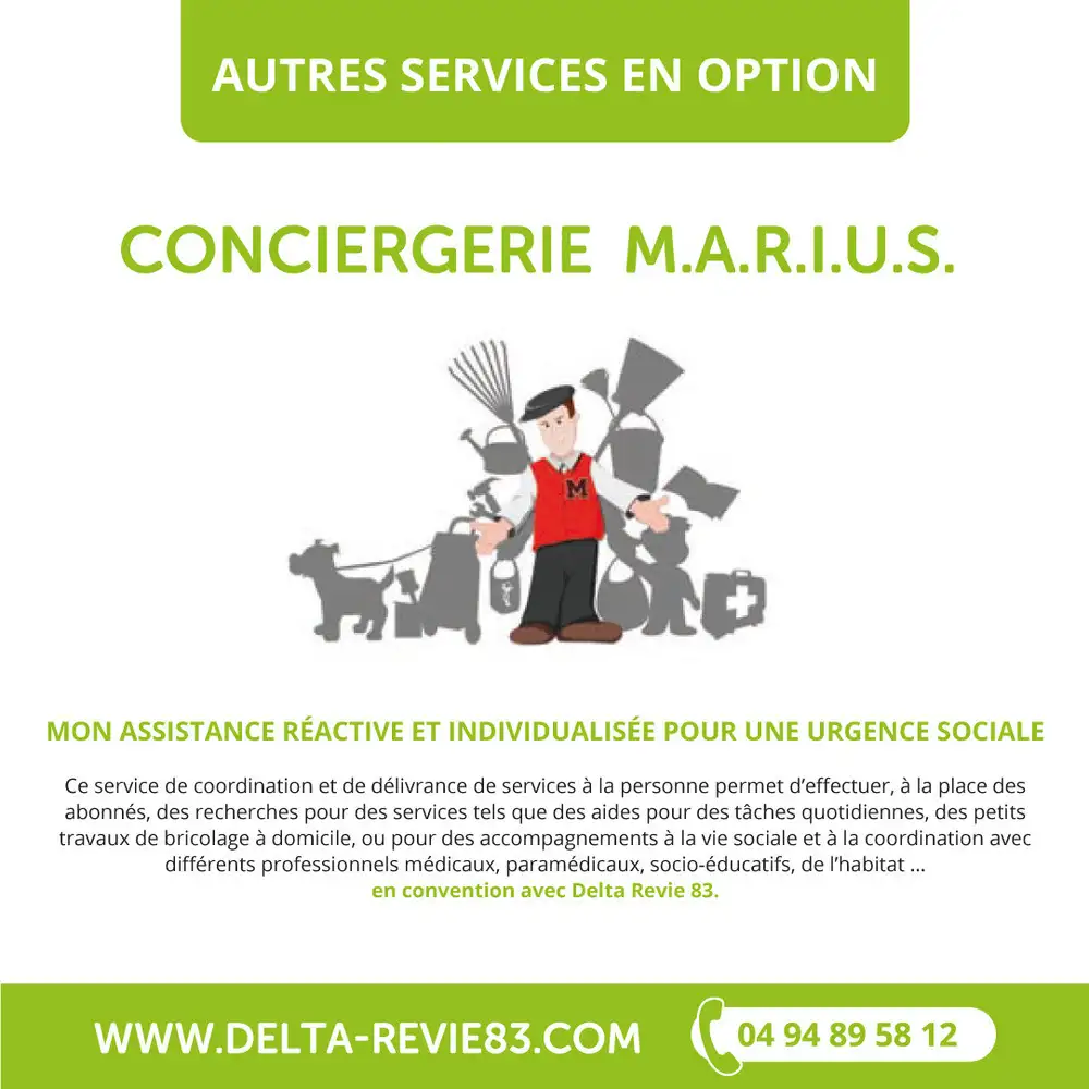 Service de conciergerie M.A.R.I.U.S. 