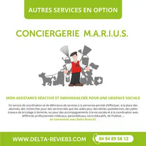 Service de conciergerie M.A.R.I.U.S. 