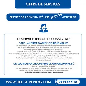 Notre service d'�coute Convivialit�