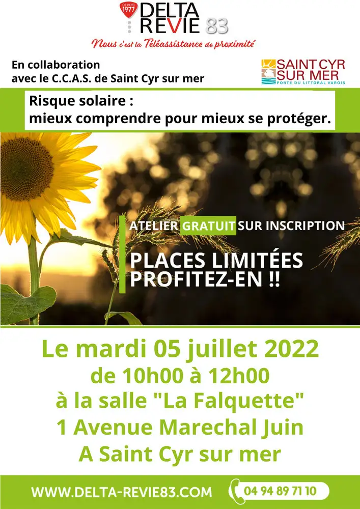 Atelier de pr�vention : Risque Solaire 