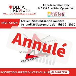 Atelier gratuit Sensibilisation routi�re 