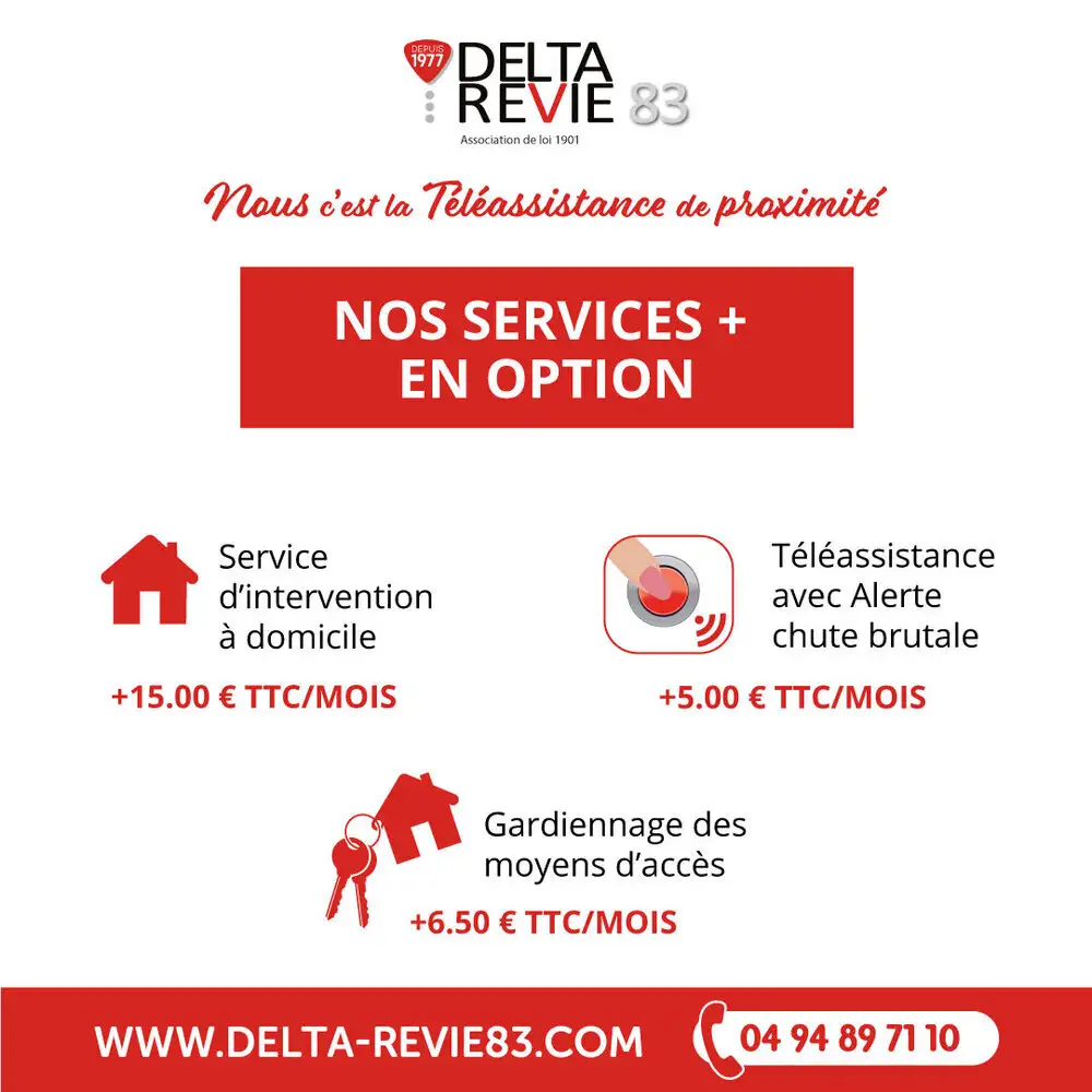 Nos services en option 