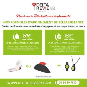 Nos formules d'abonnement de t�l�assistance